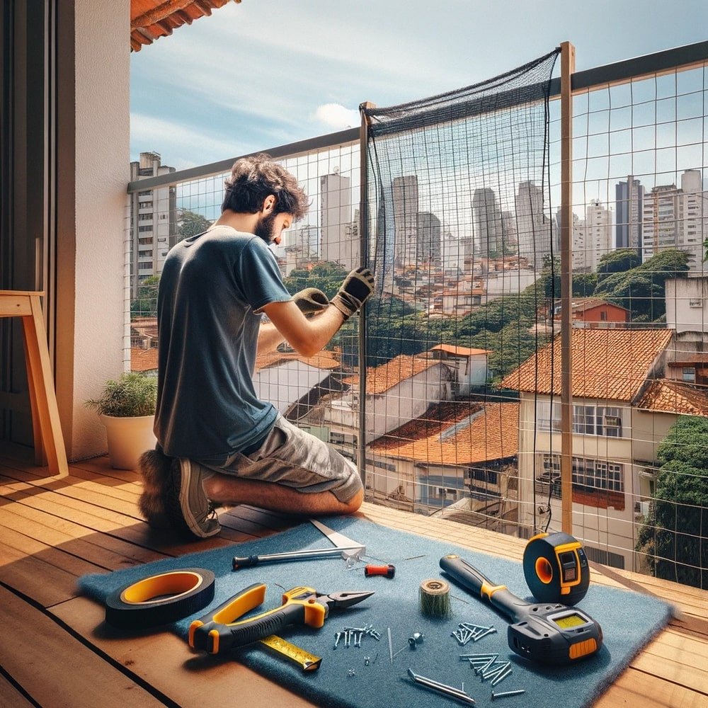 Rede de Proteção para Apartamentos em Mossunguê (Ecoville) Curitiba