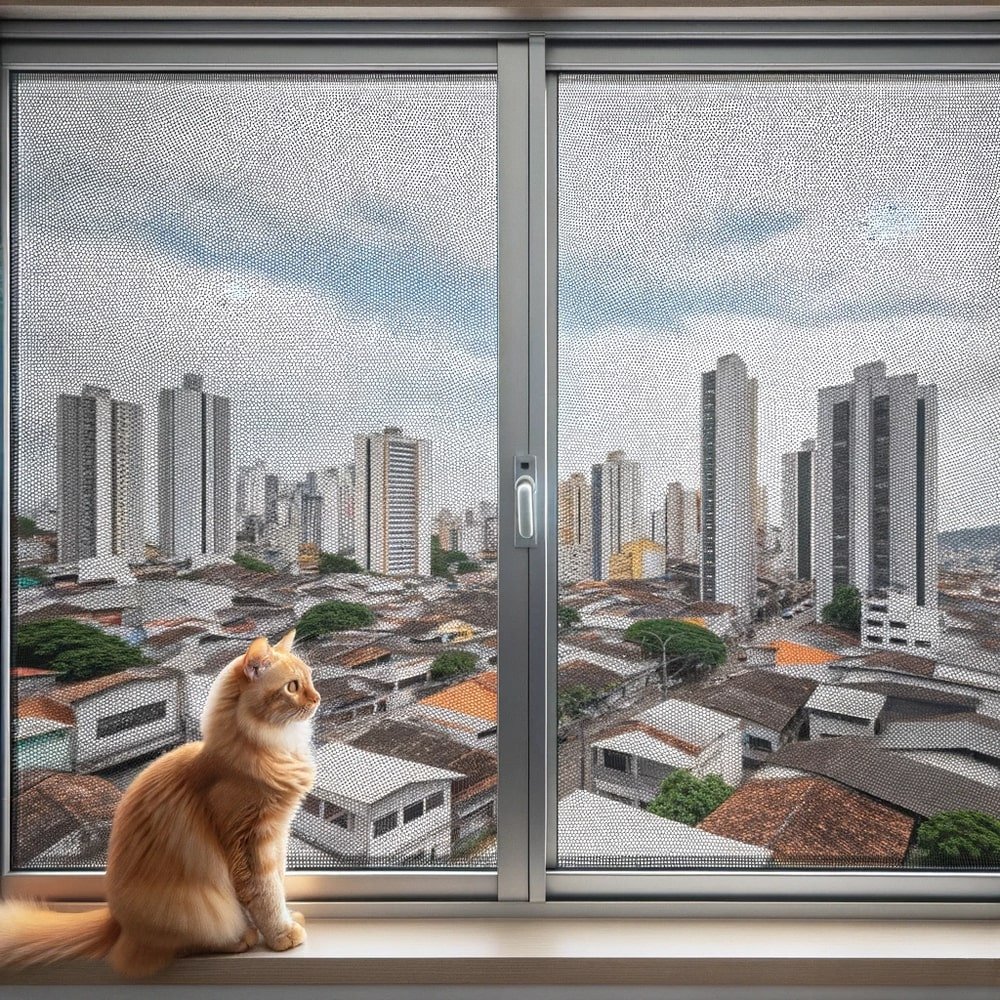 Rede de Proteção para Gatos em São Braz, Curitiba