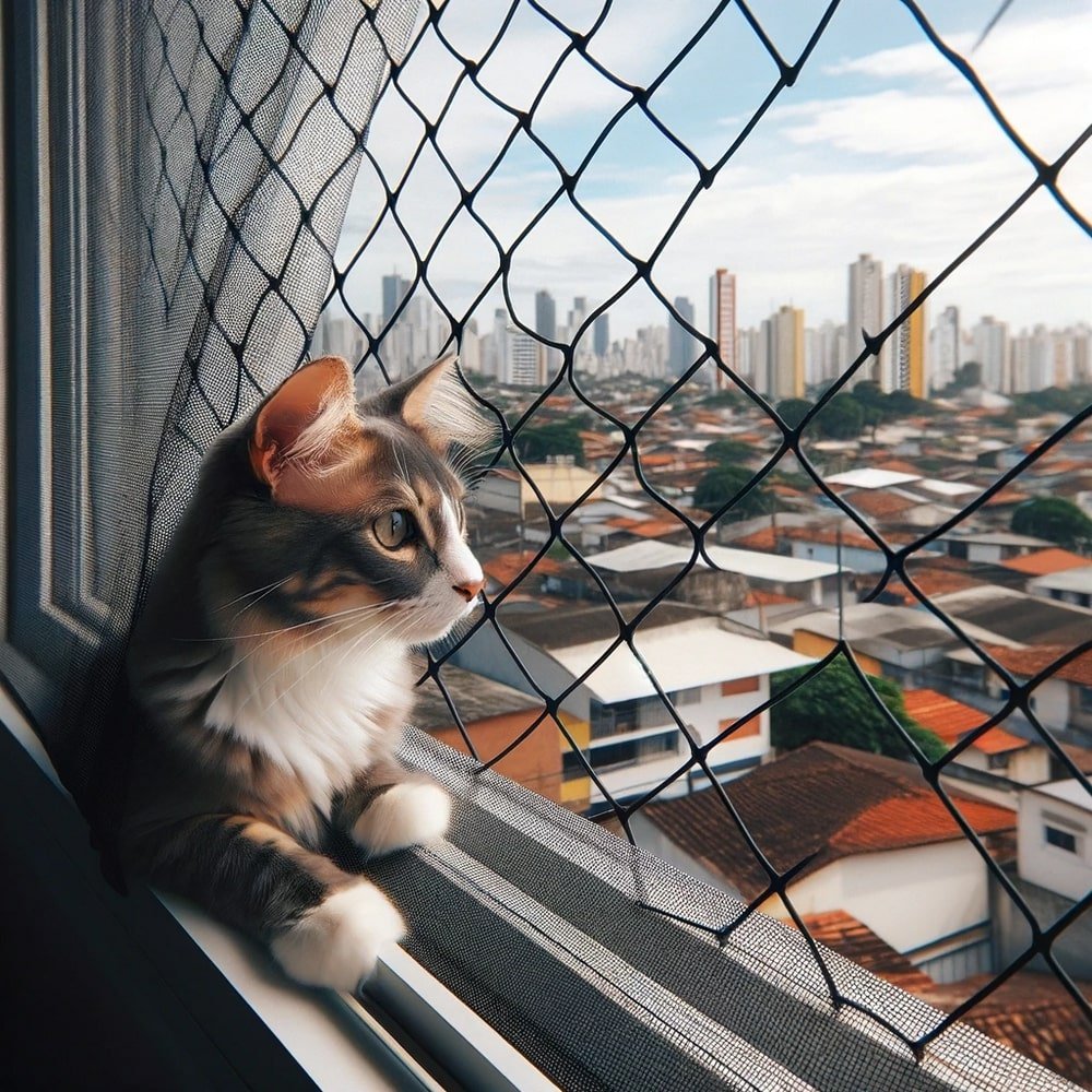 Rede de Proteção para Gatos em Tingui Curitiba